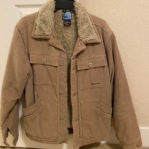 Kiera corduroy jacket. Sherpa lined.